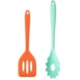 thumbnail image 1 of Utensilios de cocina antiadherentes del silicón de 2 piezas, artilugios de cocina, sistema resistente al calor, 1 of 5