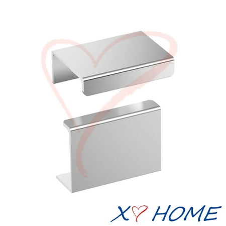 2 Inch Minimalist Design Aluminum Door Handles (Set of