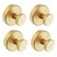 thumbnail image 2 of Stainless Steel Suction Cup Hooks For Bathroom No Drill, 4 Pack, 2 of 9