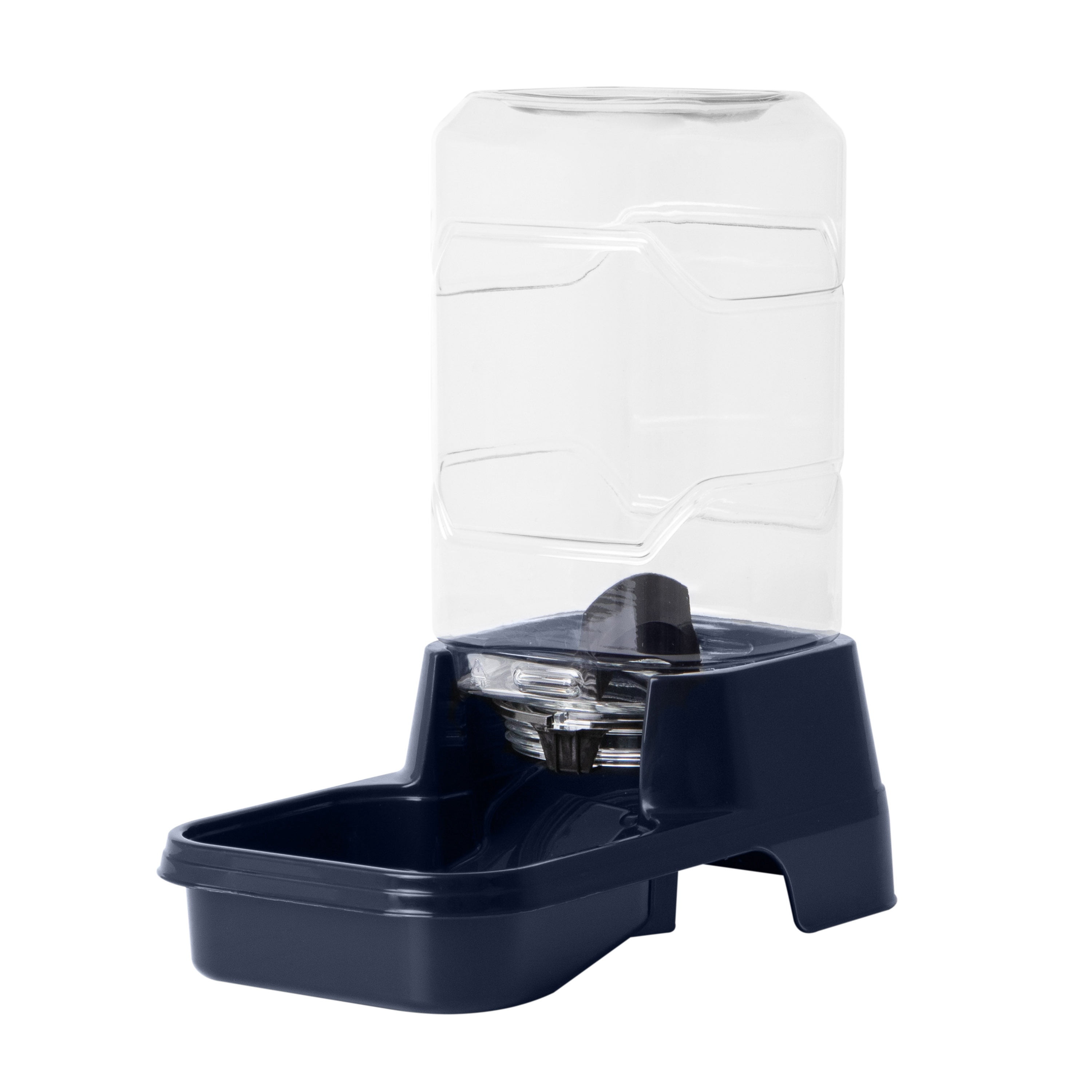 (4 pack) Vibrant Life 2 lb Gravity Feeder for Extra Small Pets, Navy
