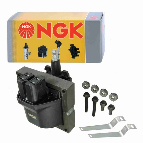 NGK Ignition Coil compatible with Chevrolet S10 2.5L 2.8L 4.3L L4 V6 1985-1995