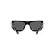 thumbnail image 4 of Gafas de sol Versace Man con montura negra, lentes gris oscuro de 56 mm, 4 of 4