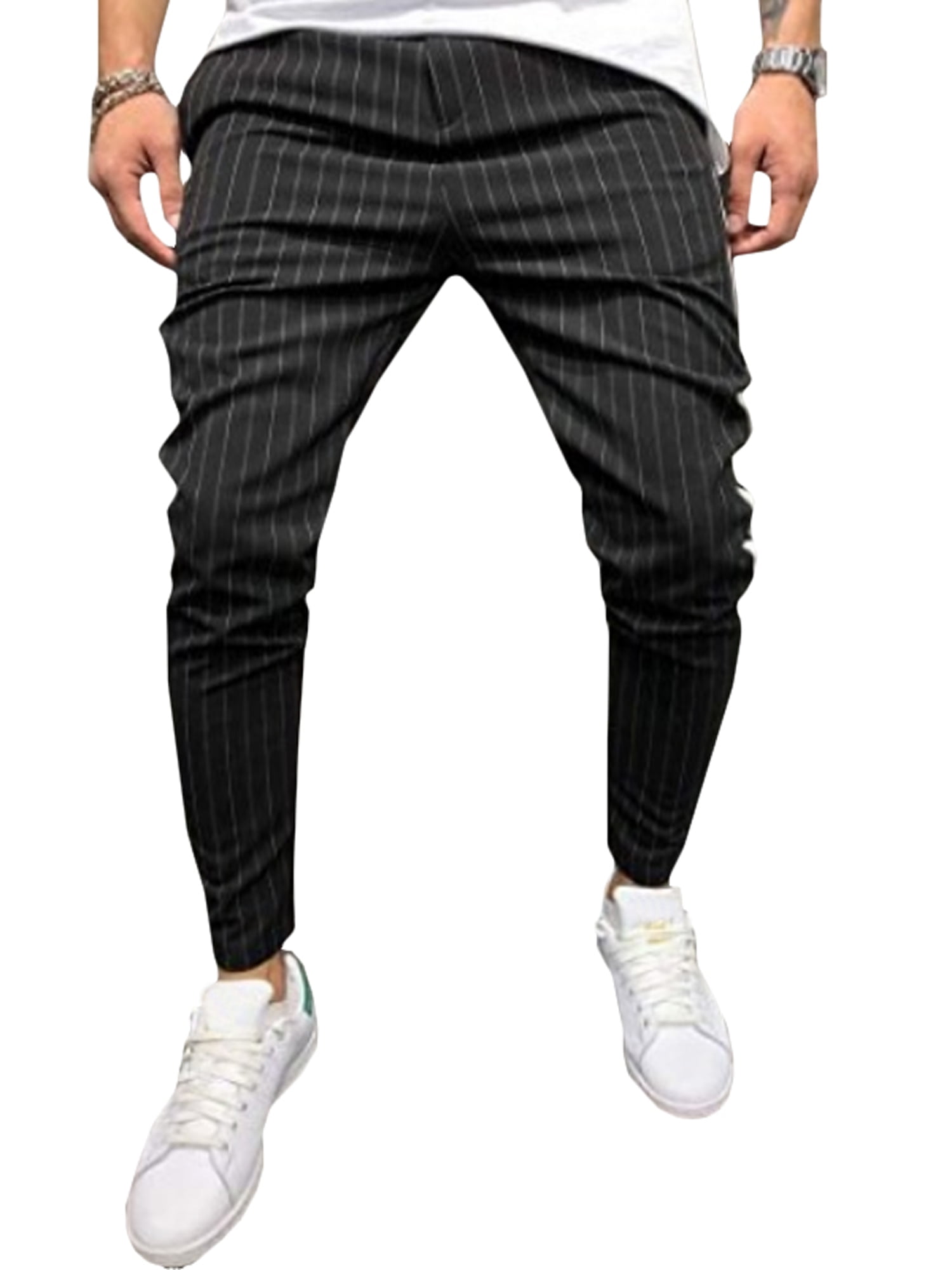 mens striped pants vintage
