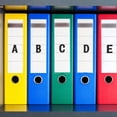 thumbnail image 5 of Uxcell Vinyl Letters Numbers Stickers Kit, Self Adhesive Decals for Mailbox, Sign Black 972 Pieces 12 Sheets, 5 of 6