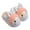 Pink, variant on WZEIIOT Toddler Kids Girls Slippers Cozy Soft Sole Cartoon Bunny Indoor Footwear Winter Warm Thick Comfort Daily Use Kawaii Fuzzy Home Shoes Us Size:11