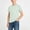 Mint Green, variant on NAISIBABY Boys Short Sleeve T-Shirt (1-15T), Soft Comfortable Round Neck Cotton Kids Casual Basic Tees Mint Green 14T