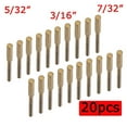 thumbnail image 2 of 20x Chainsaw Sharpener Burr Grinder Chain Saw Drill Bits for Dremel Rotary Tool, 2 of 16
