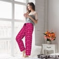 thumbnail image 5 of Pajama Pants Women, Breast Cancer Awareness6 Sweatpants Soft Sleep Lounge Pants, Casual PJ Bottoms Pants with Pockets, 5 of 7