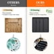 thumbnail image 5 of Organizador de cubiertos Lifewit, organizador de cajones para utensilios, negro, 5 of 9