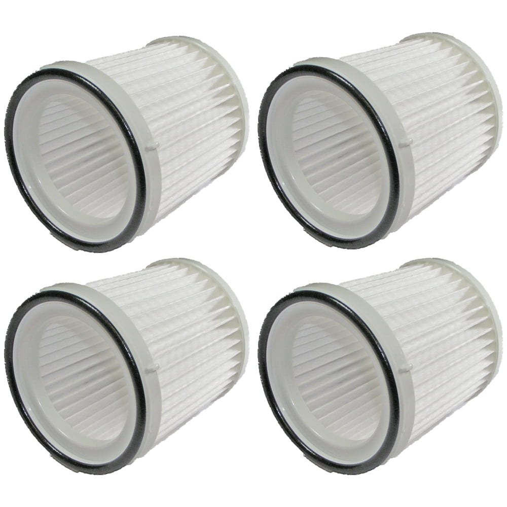Black and Decker BDH2000FL FHV1200 Vacuum 4 Pack Filter FVF100