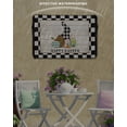 thumbnail image 6 of Outdoor TV Cover 40 to 43 Inch Weatherproof, Happy Easter Waterproof TV Screen Protector for Outside Decor with Zipper and Pocket 40"L x 25"H , Vintage Farm Check Plaid Rabbits Eggs, 6 of 7