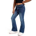 thumbnail image 7 of Kids Girlss Bell Bottom Jeans Slim Pants Kids Dress Pants With Pockets Straight Pants Girls Light Blue Leggings Kids Fancy Jeans Girls Leggings Size 9-10 Years, 7 of 7