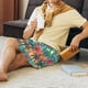 thumbnail image 5 of Balery Hawaii Palms Pantalones cortos de pijama de punto de algodón para hombre con cinturilla y bolsillos-Medium, 5 of 6