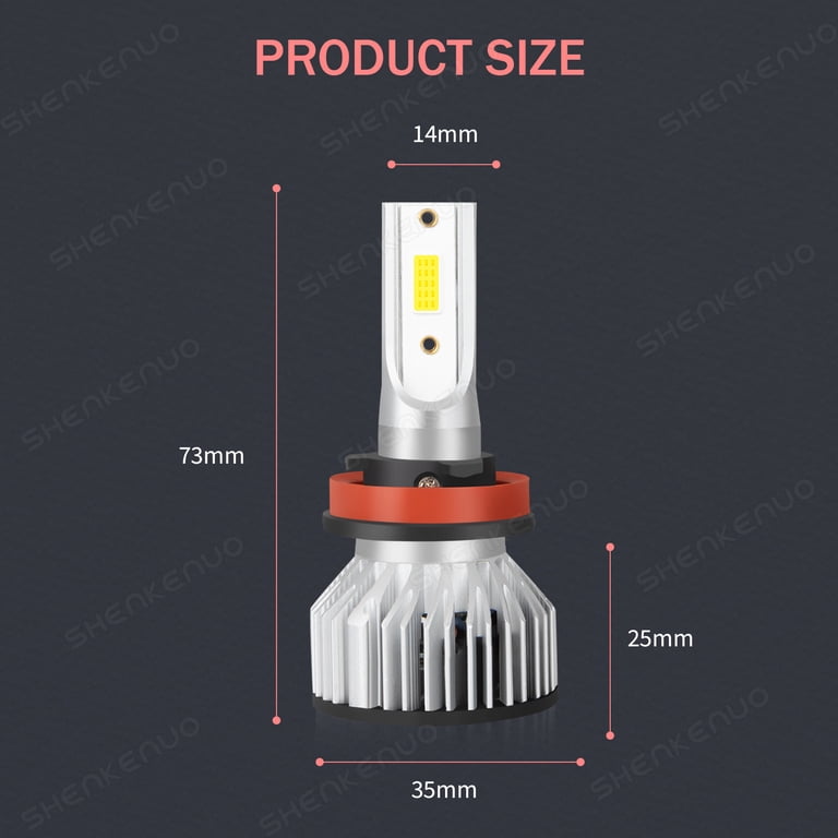 For Dodge Charger 2011-2014 LED Headlights Combo 9005 High + H11 Low Beam  Bulb + 5202 Fog Light Kit 6Pcs White - Walmart.com
