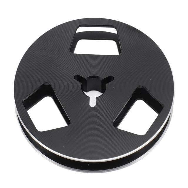 2.5 Inch Empty Tape Reel, 3 Hole Universal Sound Tape Takeup Reel with Aluminum Alloy for Reel to Reel Tape Players, Universal Open Reel Sound Tape Empty Reel Opening Machine Part