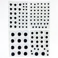 thumbnail image 3 of Hello Hobby Black & White Adhesive Stick On Googly Eyes for Crafts, 119 Count, 3 of 8