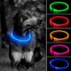 thumbnail image 2 of Suministros para mascotas Collar para perros con luz LED Collar para perros Collar para perros recargable por USB Collar para mascotas Collar para perros al aire libre para prevención de pérdidas, r, 2 of 5