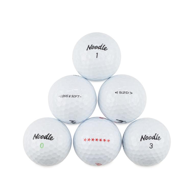 Noodle Golf Balls, Used, Mint Quality, 24 Pack