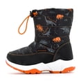 thumbnail image 3 of Nova Utopia Boys Girls Snow Boots NFWB119 OrangeDino 8, 3 of 6