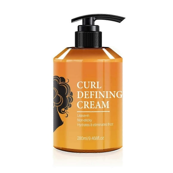 Curly Defining Cream Leave-in Non-stickys Hydrates And Eliminates Frizz Luxury Scented