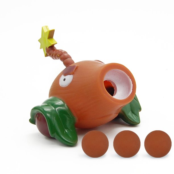1pcs PVZ PLANTS VS ZOMBIES 2 Peashooter tling Pea Shooter PVC Action Figure l Toy Dolls Shooting Toy Kids Gifts For boys