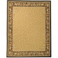 thumbnail image 1 of Due Process Stable Trading Aubusson Rennes Or & Noir Zone Tapis&44; 3.06 x 12 Pi., 1 of 1