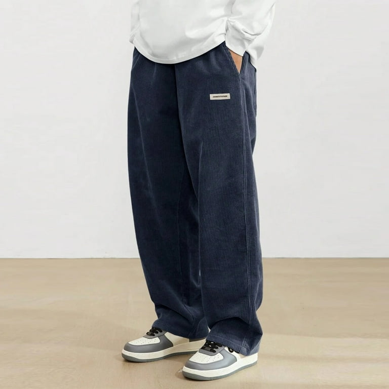 Navy Blue Corduroy Tall Mens Corduroy Pants Men's Corduroy Pants