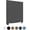 Grey - 1 Pack, variant on Window Blinds Cordless No Drill Cut to Size Clip On Stick On Self Adhesive Temporary Blinds Pleated Paper Blinds for Windows Doors Shades for Home Nursery Bedroom Kitchen Bathroom Brown