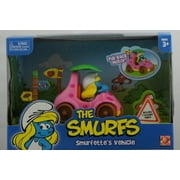 The Smurfs Playset Smurfettes Pink Vehicle
