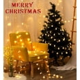 thumbnail image 5 of Christmas LED Snowflake Lights String, 19.68ft String Lights with 2 Modes, Battery Operated LED Lights for Indoor Outdoor, Warm Color String Lights for Home Party, Wedding or Decoration, Yellow, H0025, 5 of 5