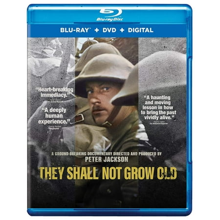 They Shall Not Grow Old (Blu-ray + DVD + Digital)