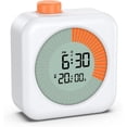 thumbnail image 1 of shiyou-Visual Timer, 3-in-1 Clock with Visual Timer for Kids, Large LCD Display, 12/24H, 60-Minute Pomodoro Visual Timer, Time Management Education Tool for Kitchen, School, Office, 1 of 4