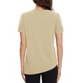 thumbnail image 2 of Camisa de entrenamiento MAGCOMSEN para mujer, de secado rápido, gimnasio, atlética, 2XL, 2 of 6