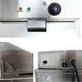thumbnail image 6 of INTSUPERMAI Commerical Funnel Cake Fryer with 2 Ring Molds Electric Stainless Steel, 6 of 7