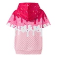 thumbnail image 4 of Boys Short Sleeve Hoodie Lightweight Wicking Athletic Pullover Pocket Shirts Clothes, 4 of 4
