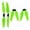Green, variant on 4 PCS Low Noise Quick Release Drone Propellers 8331F for DJI (Mavic PRO Platinum Drone), Green