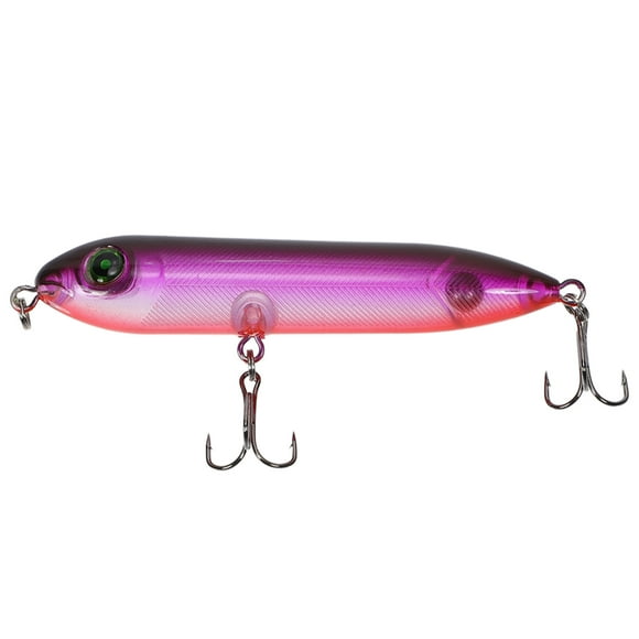 Unique Bargains Fishing Lures Catfish Rattling Line Float Lures Topwater Bass Lures Lifelike Bass Fishing Lures for Santee Rig Catfishing Black Purple