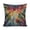 Colorful Gradient forest, variant on Decorative Square Pillowcase Cushion Case Inspirational Gifts Pillowcase Blessed Throw Pillowcases Pillowcase for Couch Sofa Bedroom Car Living Room 16"x16"