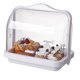 thumbnail image 5 of Organizador de secado CUTICAT Bandeja transparente portátil para baño cocina productos cosméticos Estante de secado de botellas, 5 of 8