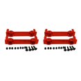 thumbnail image 1 of maskred ECX 1/12 RC RGT 136100 With Aluminium Alloy Rear Bumper Rear Bumper For ECX 1/12 Rc RGT 136100 Made Of Aluminium Alloy red 2Set, 1 of 6
