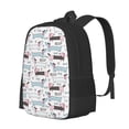 thumbnail image 2 of Daiia Dachshund Dog Puppy Backpack for Men and Women -Durable Backpack Large Capacity, Water-Resistant Bag with Adjustable Straps and Laptop Compartment, 2 of 9