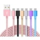 thumbnail image 3 of Cateissary Cable de datos de 3.28 pies 2A Cable USB de carga rápida Cable de antienredos trenzado de nylon para teléfonos Teléfono y Comunicación, 3 of 4