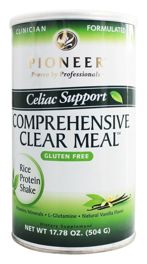 Pioneer Celiac Support Comprehensive Clear Meal Rice Protein Shake