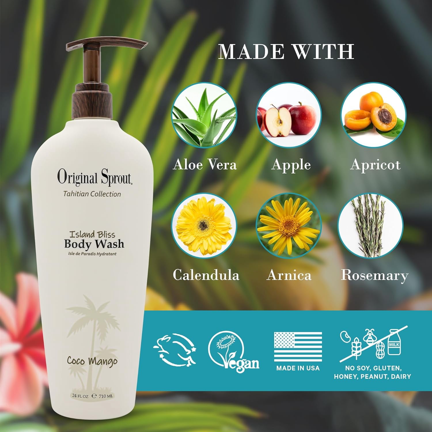 Island Bliss Body Wash 24oz