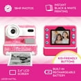 thumbnail image 3 of Barbie The Original Appareil photo à impression pour enfants, 3 of 8