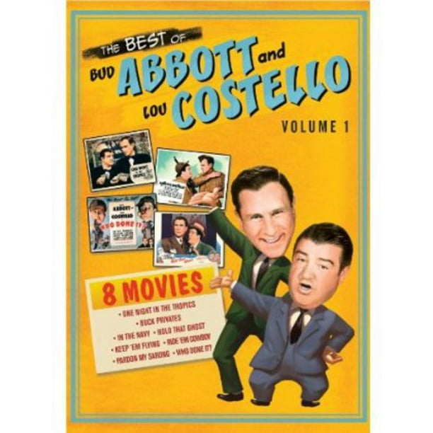 The Best Of Bud Abbott And Lou Costello Volume 1 Dvd - Walmartcom