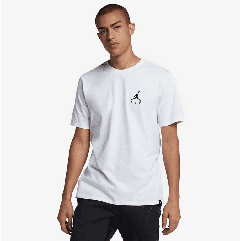 Nike Air Jordan Sportswear Jumpman Embroidered White/Black T Shirt 2XL - Walmart.com