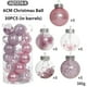 thumbnail image 5 of Set 6cm Christmas PE Painted Christmas Tree Pendant Hanging 30 Barrels Of Christmas Decoration, 5 of 6