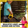 thumbnail image 2 of Stanley Jr. 9064339 Plastic Toy Blower, Black & Yellow, 2 of 8