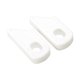 thumbnail image 1 of 1 par de protectores de brazo de manivela para vehículos de dos ruedas, cubiertas de manivela de silicona universales Blanco, 1 of 9